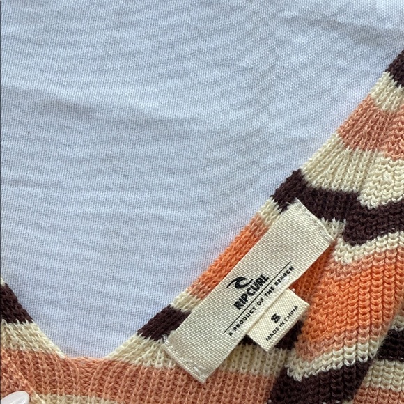 Rip Curl Striped Sleeveless Knit Dress - Picture 3 of 4
